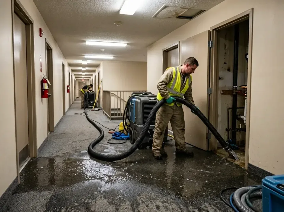 multi-unit-apartment-hallway-f-005 — frequently asked questions, Emergency Burst Pipe Water Extraction & Removal in Bedford,…